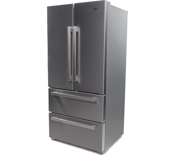 Beko Select Gne60520x Slim American Style Fridge Freezer